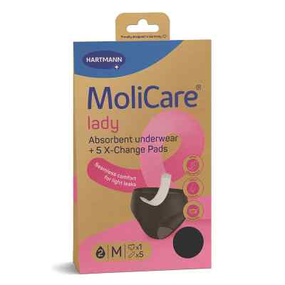 Molicare Lady Absorbent Underwear+5 Pads Größe M