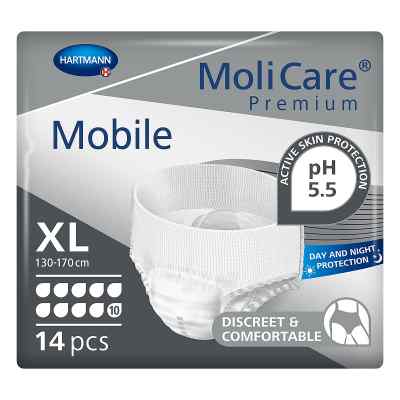Molicare Premium Mobile 10 Tropfen Größe xl 14 stk von PAUL HARTMANN AG PZN 13476997