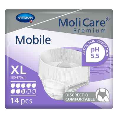 Molicare Premium Mobile 8 Tropfen Größe xl