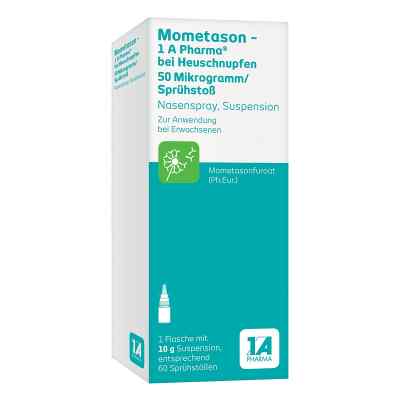 Mometason 1a Phar.b.heuschnupfen 50[my]g/spr.stoss 10 g von 1 A Pharma GmbH PZN 16035503