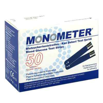 Monometer Blutzucker-Teststreifen P plasma-äquiv. 2X25 stk von CARDIMAC GmbH PZN 08837269