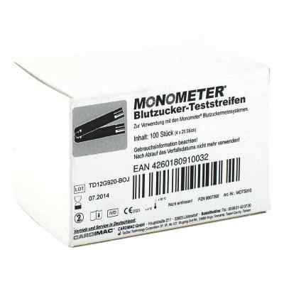 Monometer Teststreifen 4X25 stk von CARDIMAC GmbH PZN 09007392