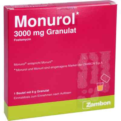 Monurol 3000mg 1X8 g von kohlpharma GmbH PZN 11691421