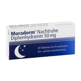 Moradorm Nachtruhe Diphenhydramin 50mg 20 stk von Apotheker Walter Bouhon GmbH PZN 10946126