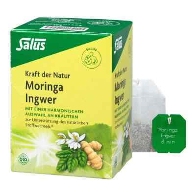 Moringa Ingwer Kräutertee Kraft der Natur Salus 15 stk von SALUS Pharma GmbH PZN 00699796