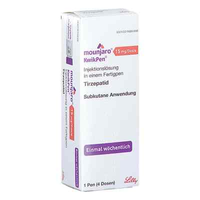 Mounjaro® 15 Mg/dosis Kwikpen®  1 stk von LILLY DEUTSCHLAND GmbH PZN 18253693