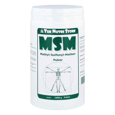 Msm 100% rein Pulver 1000 g von Hirundo Products PZN 05894456