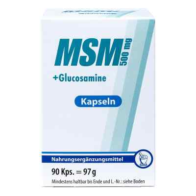 Msm 500 mg+Glucosamine Kapseln 90 stk von Pharma Peter GmbH PZN 03383711