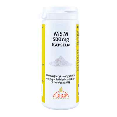 Msm Kapseln 500 mg 100 stk von Karl Minck Naturheilmittel PZN 09441674