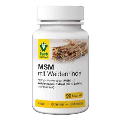 Msm Mit Weidenrinde Kapseln 90 stk von ALLPHARM Vertriebs GmbH PZN 16910827