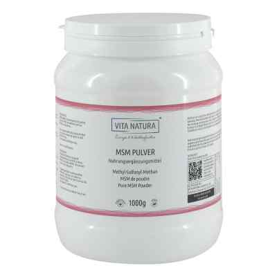 Msm Pulver Methylsulfonylmethan Pulver 1000 g von Vita Natura GmbH & Co. KG PZN 08811264