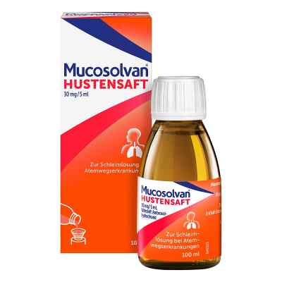 Mucosolvan Hustensaft, Hustenlöser mit Ambroxol