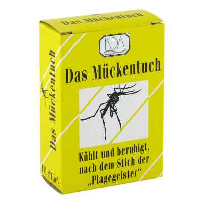 Mückentuch nach dem Stich Kda 10 stk von KDA Pharmavertrieb Arndt GmbH PZN 01797408