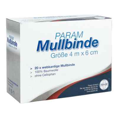 Mullbinden 6 cmx4 m unverpackt