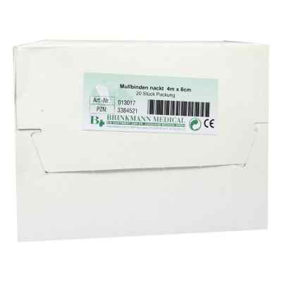 Mullbinden 8 cmx4 m unverpackt