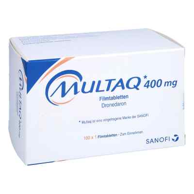 Multaq 400 mg Filmtabletten 100 stk von kohlpharma GmbH PZN 10167356