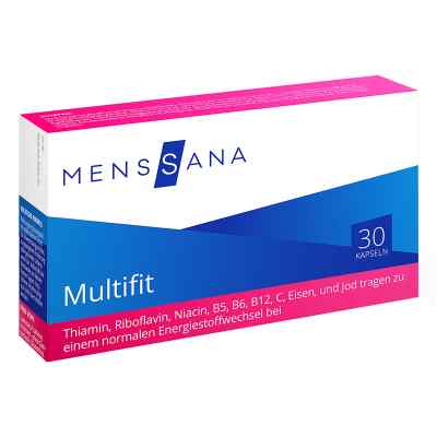 Multifit MensSana Kapseln 30 stk von MensSana AG PZN 18110396