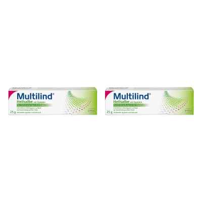 Multilind Wund- und Heilsalbe mit Nystatin und Zinkoxid 2x25 g von STADA Consumer Health Deutschlan PZN 08102250