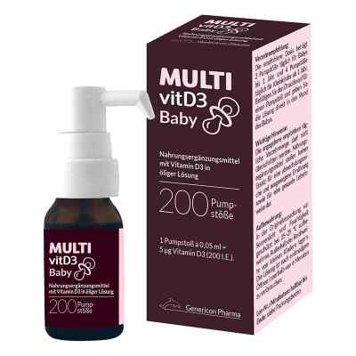 Multivitd3 Baby Pumplösung 10 ml von Genericon Pharma Gesellschaft m. PZN 17632402