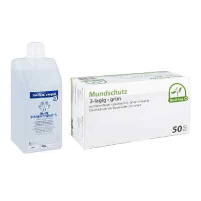 Mundschutz und Sterillium Virugard 1 stk von  PZN 08101243