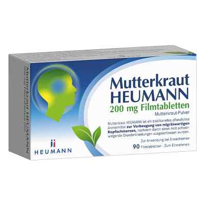 Mutterkraut Heumann 200 mg Filmtabletten 90 stk von HEUMANN PHARMA GmbH & Co. Generica KG PZN 19283242