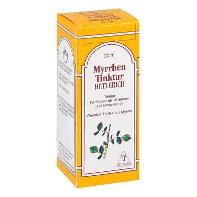Myrrhentinktur Hetterich 30 ml von Teofarma s.r.l. PZN 03237665