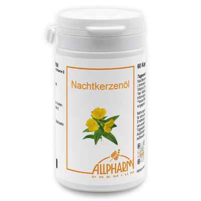 Nachtkerzenöl Kapseln 60 stk von ALLPHARM Vertriebs GmbH PZN 03562141