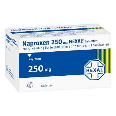 Naproxen 250 Hexal Tabletten 50 stk von Hexal AG PZN 01239559