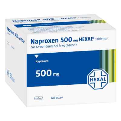Naproxen 500 Hexal Tabletten 100 stk von Hexal AG PZN 01288606
