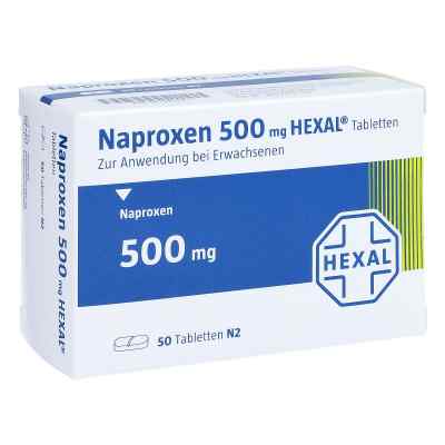 Naproxen 500 Hexal Tabletten 50 stk von Hexal AG PZN 01288598
