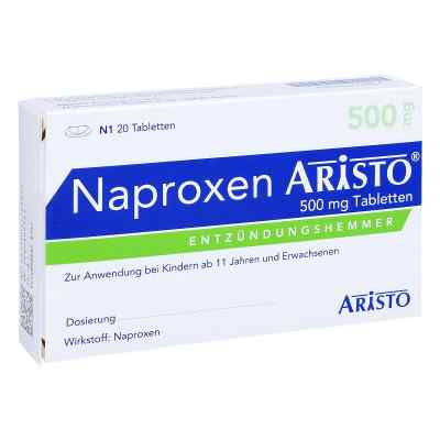 Naproxen Aristo 500mg 20 stk von Aristo Pharma GmbH PZN 01175664