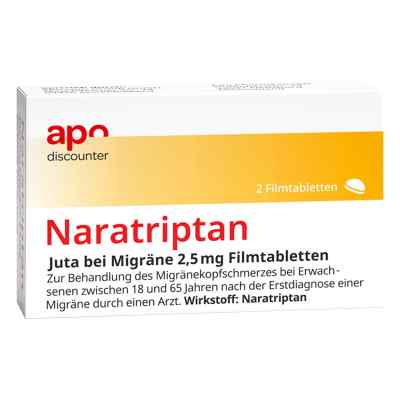 Naratriptan 2,5 mg von apodiscounter