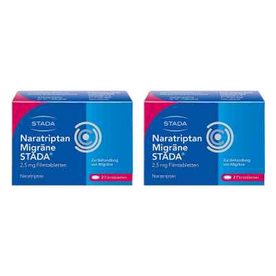 Naratriptan Migräne STADA 2,5mg
