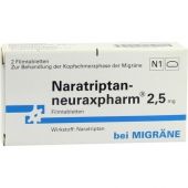 Naratriptan-neuraxpharm 2,5mg 2 stk von neuraxpharm Arzneimittel GmbH PZN 09536452