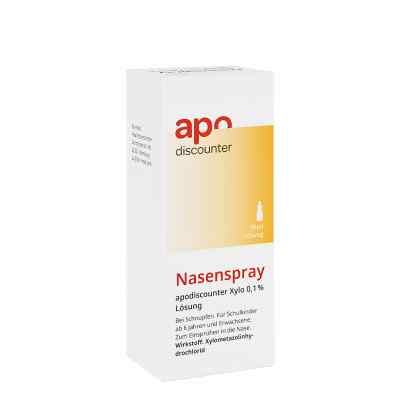 Nasenspray 0,1 % bei Schnupfen von apo-discounter 10 ml von Apotheke im Paunsdorf Center PZN 18188286