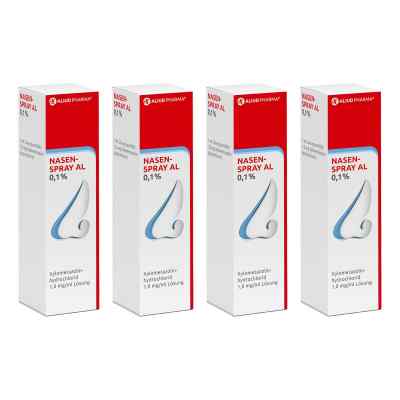 Nasenspray Al 0,1% 4x10 ml von  PZN 08102421