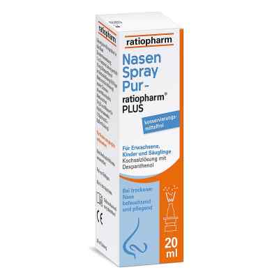 Nasenspray pur ratiopharm plus 20 ml von ratiopharm GmbH PZN 05041423