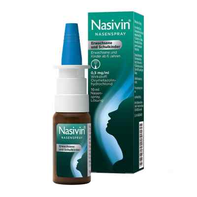 Nasivin Nasenspray Erwachsene und Schulkinder 10 ml von Procter & Gamble GmbH PZN 13246091
