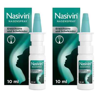 Nasivin Nasenspray ohne Konservierungsstoffe Erwachsene und Schu