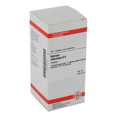 Natrium Chloratum D6 Tabletten 200 stk von DHU-Arzneimittel GmbH & Co. KG PZN 02815700