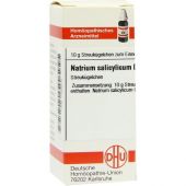 Natrium Salicylicum D30 Globuli 10 g von DHU-Arzneimittel GmbH & Co. KG PZN 07458570