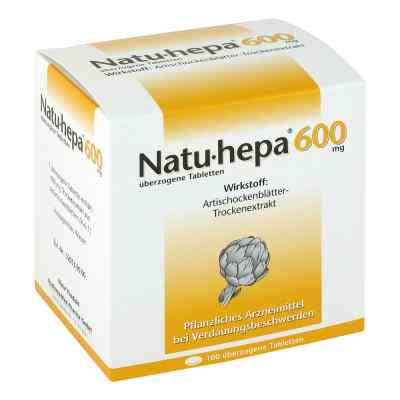 Natu-hepa 600mg 100 stk von Rodisma-Med Pharma GmbH PZN 00432662