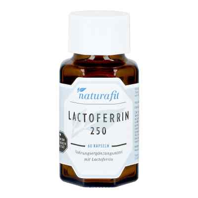 Naturafit Lactoferrin 250 mg aus Kuhmilch Kapseln 60 stk von NaturaFit GmbH PZN 16864240