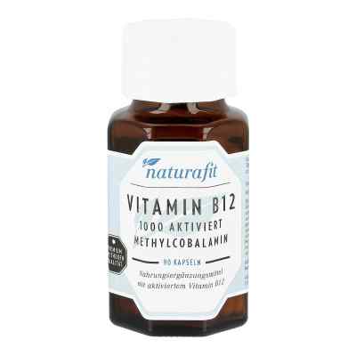 Naturafit Vitamin B12 1000 [my]g aktiviert Kapseln 90 stk von NaturaFit GmbH PZN 16864300