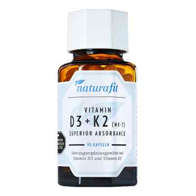 Naturafit Vitamin D3+k2 Mk-7 superior absorb.Kaps.