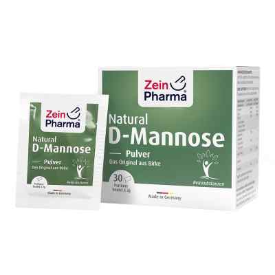 Natural D-mannose 2000 mg Pulver Beutel 30X2 g von Zein Pharma - Germany GmbH PZN 16144617