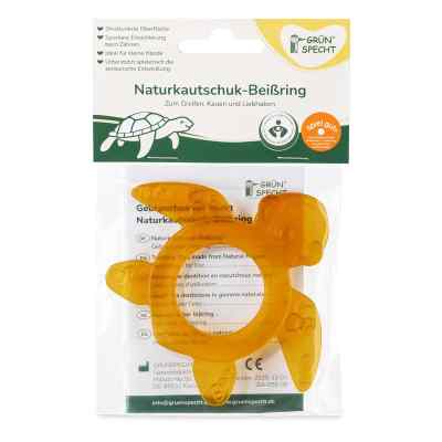 Naturkautschuk-Beißring, Schildkröte