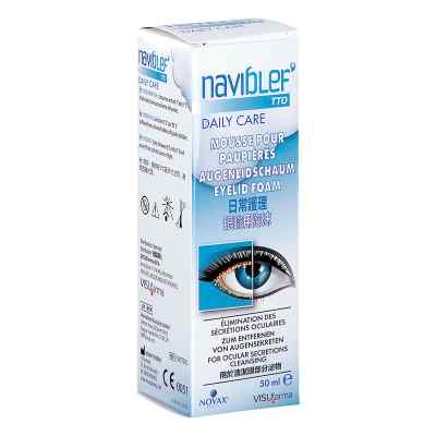 Naviblef Tto Daily Care Schaum 50 ml von VISUfarma B.V. PZN 19713174