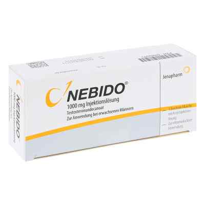 Nebido 1000 mg Injektionslösung Durchstechflasche 1 stk von GRüNENTHAL GmbH PZN 07052371