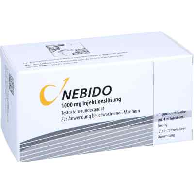 Nebido 1000 Mg Injektionslösung Durchstechflasche 1 stk von Aaragon Pharma s.r.o. PZN 18491895